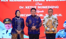 Pisah Sambut Kajati Sumsel, Herman Deru Tekankan Penguatan Sinergi Penegakan Hukum